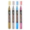 Marvy Uchida Bistro Chalk Markers, Chisel Tip, Metallic Colors, 4 Per Set, PK2 483_4M - alternate 3